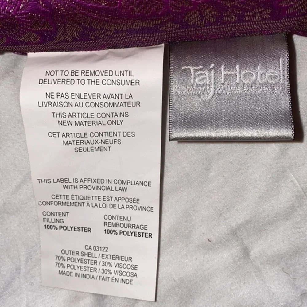 Home decor luxury pillows Java Pillows by Taj Hotel design